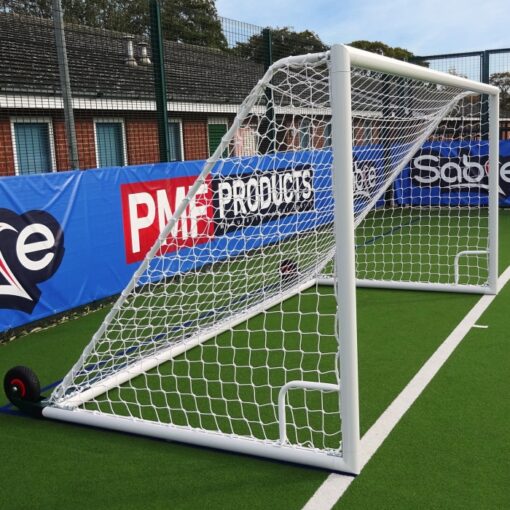 Mini Soccer Academy Self Weighted Rollaway Goal (16ft x 6ft) – PAIR