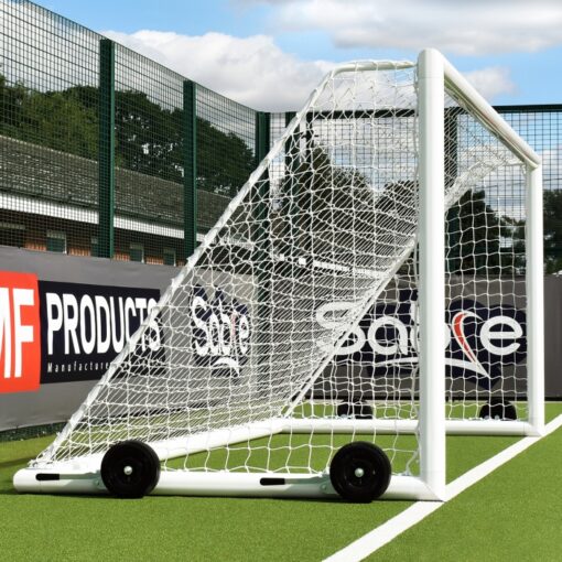 Mini Soccer Europa Self-Weighted Portable Goal - (16ft x 6ft) - PAIR