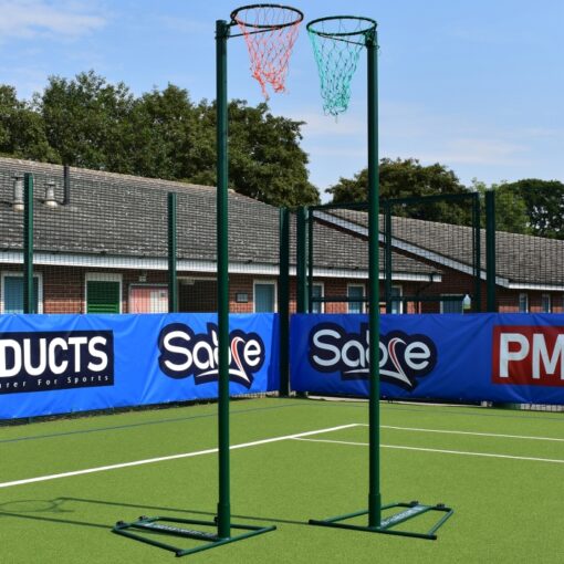 Tournament Wheelaway Netball Posts - PAIR