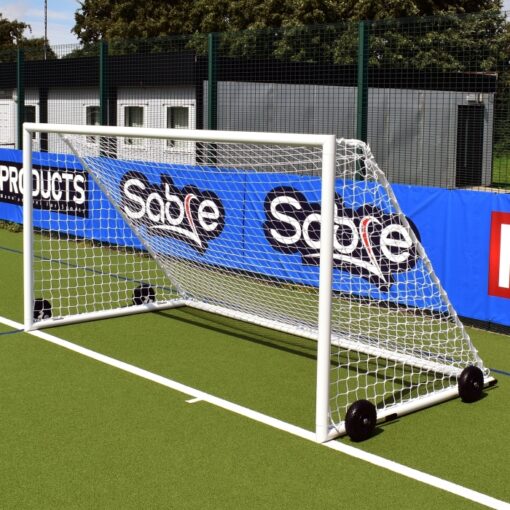 Mini Soccer Academy Self-Weighted Portable Goal - (16ft x 6ft) - PAIR - Image 6