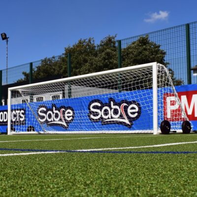 5-A-Side Academy Self-Weighted Portable Goal (16ft X 4ft) - PAIR - Image 4