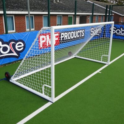 Mini Soccer Academy Self Weighted Rollaway Goal (12ft x 6ft) – PAIR - Image 6