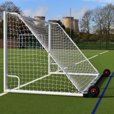 Mini Soccer Academy Self Weighted Rollaway Goal (16ft x 6ft) – PAIR - Image 8