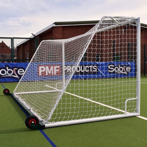 9v9 Academy Self Weighted Rollaway Goal (16ft x 7ft) – PAIR - Image 9