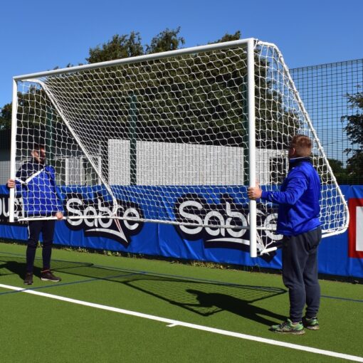 Mini Soccer Academy Folding Goal (12ft x 6ft) - PAIR - Image 10