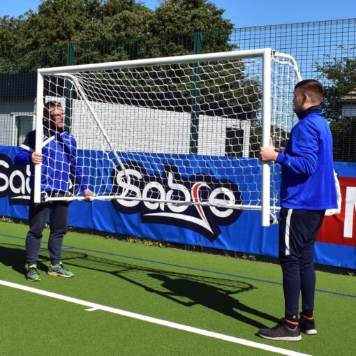 5-a-Side Academy Folding Goal - (8ft x 4ft) - PAIR - Image 11