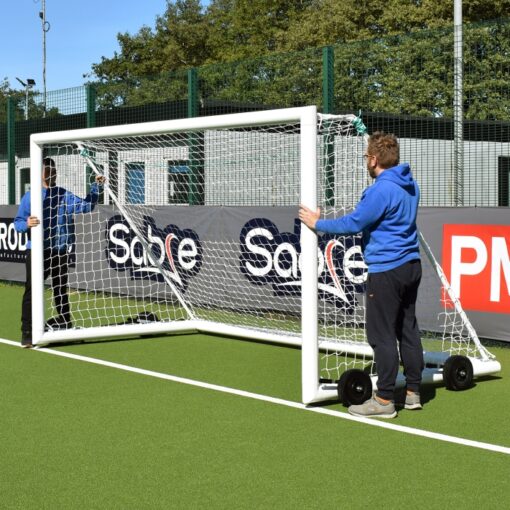 Mini Soccer Europa Portable Goal (12ft x 6ft) - PAIR - Image 9