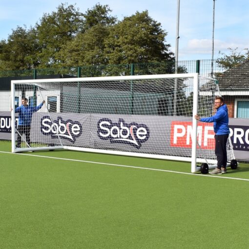 Junior Europa Portable Goal (21ft x 7ft) - PAIR - Image 9