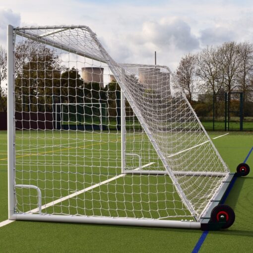 9v9 Academy Self Weighted Rollaway Goal (16ft x 7ft) – PAIR - Image 10