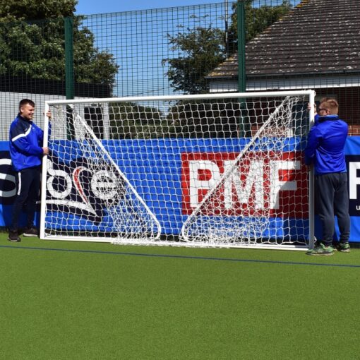 Mini Soccer Academy Folding Goal (12ft x 6ft) - PAIR - Image 11
