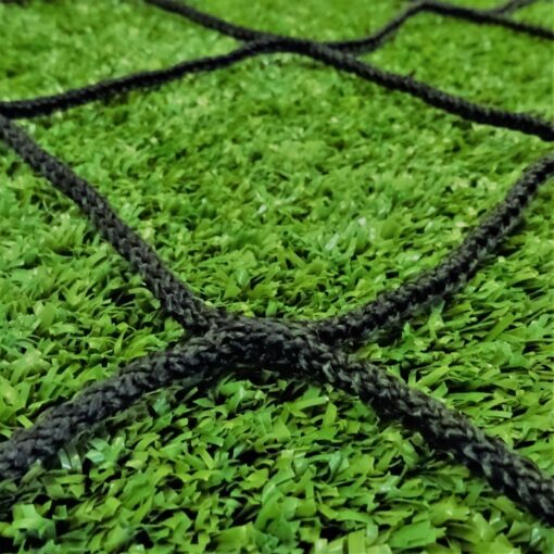4mm Heavy Duty Goal Net - Black (Pair) - Image 2