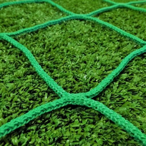 4mm Heavy Duty Goal Net - Green (Pair) - Image 2