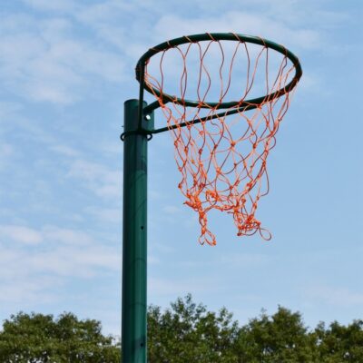 Sabre Tournament Socketed Netball Post