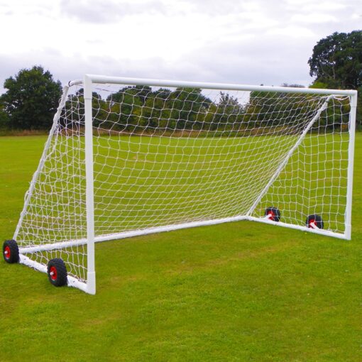 Mini Soccer Champion Portable Goal (12ft x 6ft) - PAIR