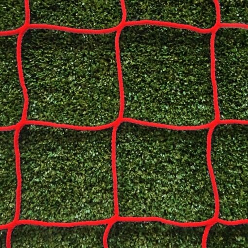 4mm Heavy Duty Goal Net - Red (Pair)
